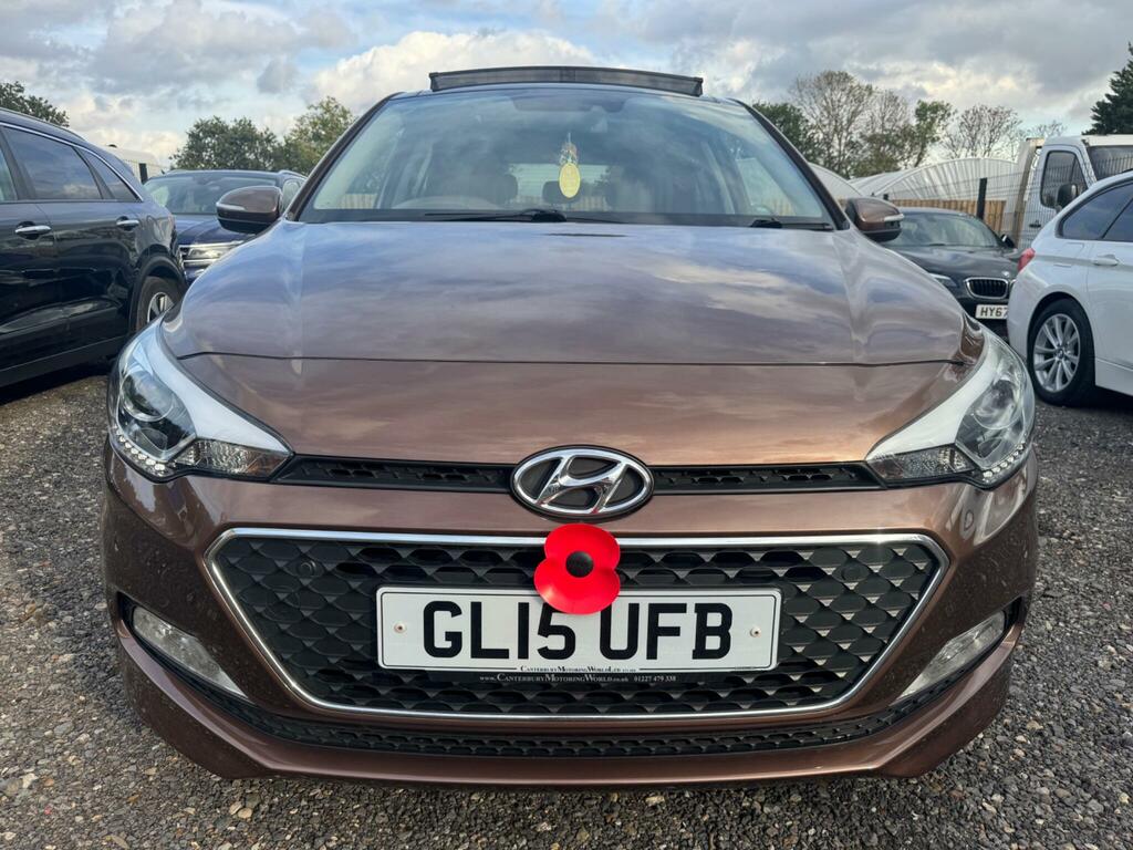 Hyundai I20 Premium Se Brown #6