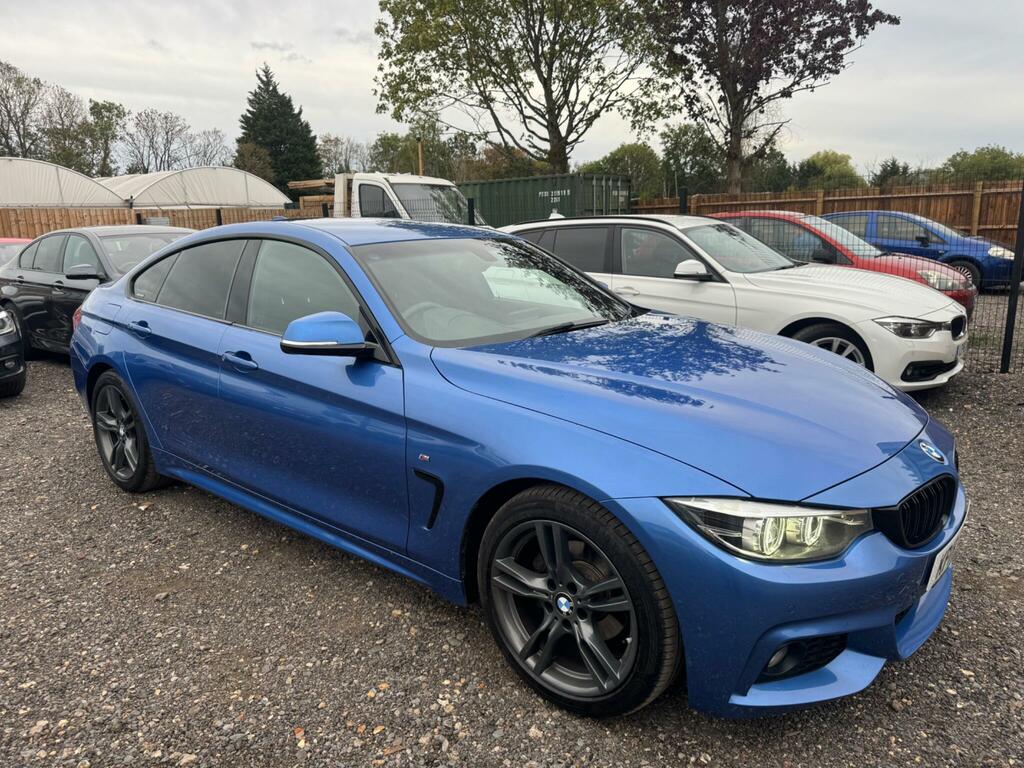 BMW 4 Series Gran Coupe M Sport Blue #2