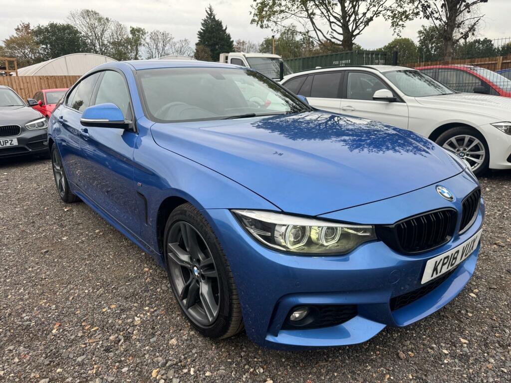 BMW 4 Series Gran Coupe M Sport Blue #3