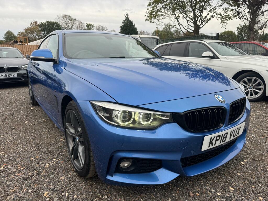 BMW 4 Series Gran Coupe M Sport Blue #4