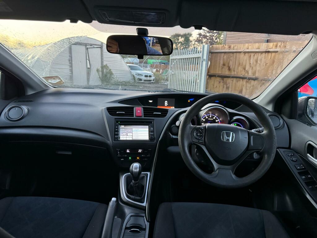 Honda Civic 1.4 I-vtec Se Hatchback Black #14