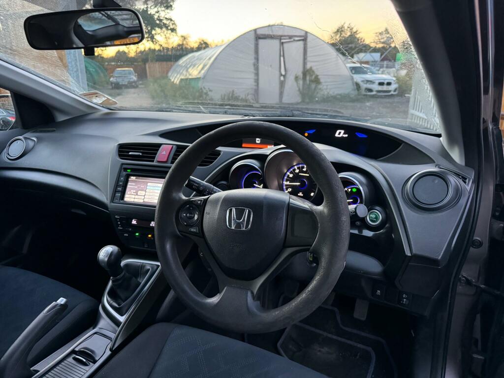 Honda Civic 1.4 I-vtec Se Hatchback Black #9
