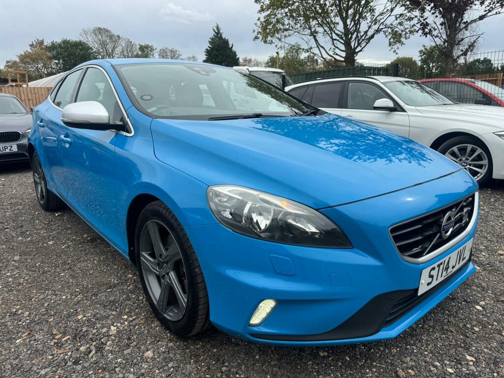 Volvo V40 R-design Blue #3