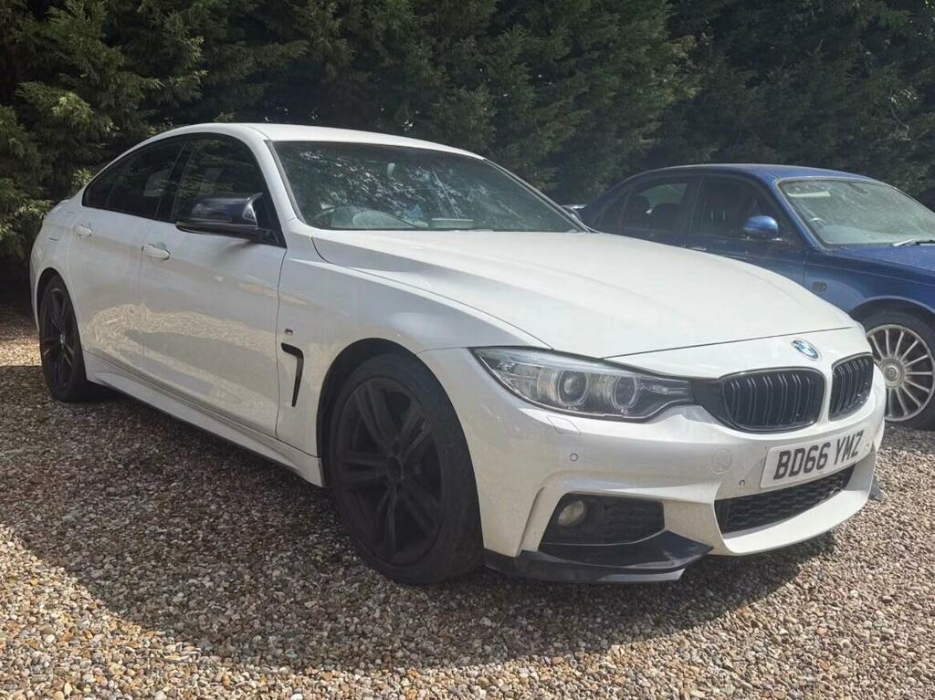 BMW 4 Series Gran Coupe M Sport White