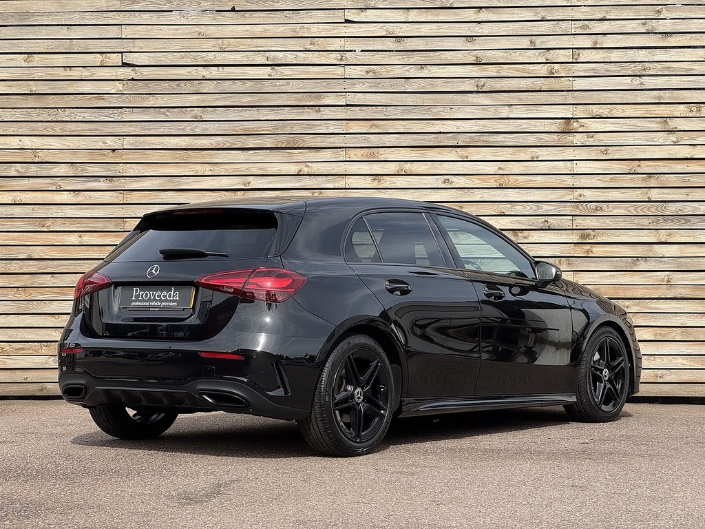 Mercedes-Benz A Class A200h Mhev Amg Line Black #3