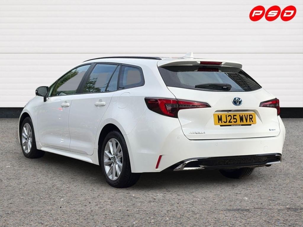 Toyota Corolla 1.8 Vvt-h Icon Touring Sports White #5