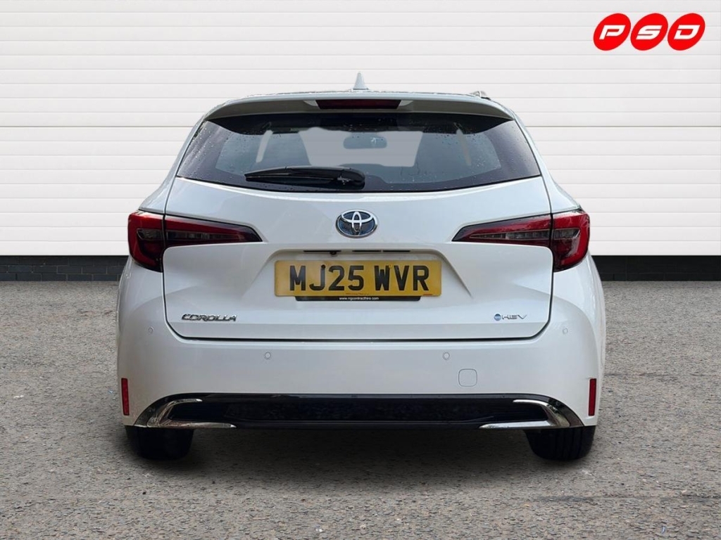 Toyota Corolla 1.8 Vvt-h Icon Touring Sports White #6