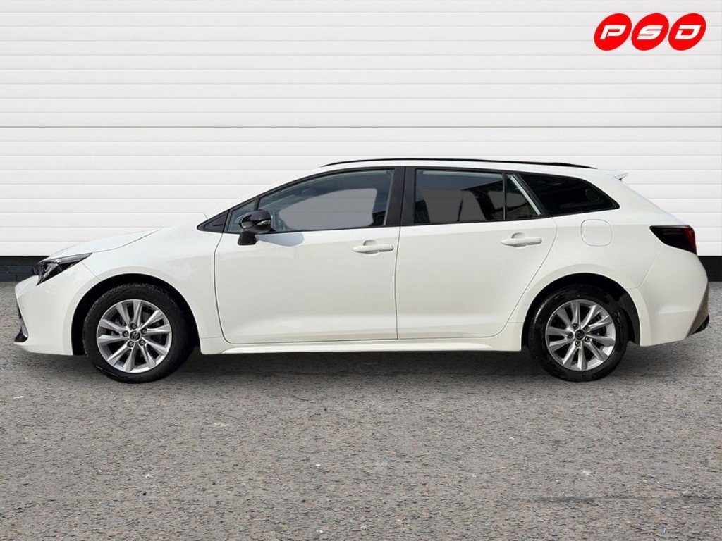 Toyota Corolla 1.8 Vvt-h Icon Touring Sports White #4