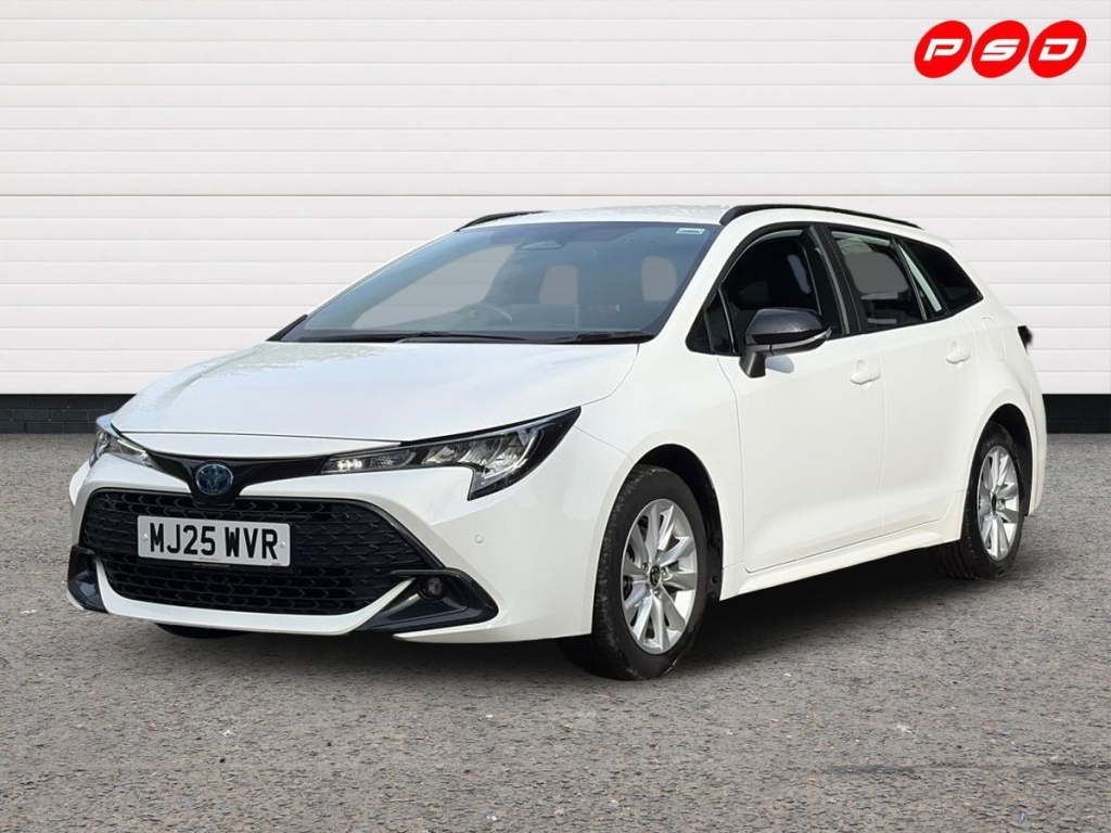 Toyota Corolla 1.8 Vvt-h Icon Touring Sports White #3