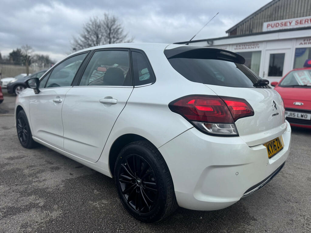 Citroen C4 1.6 Bluehdi Flair Eat6 Euro 6 Ss White #5