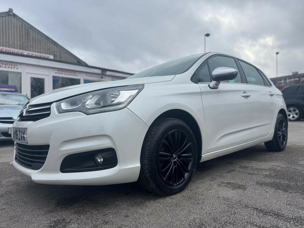 Citroen C4 1.6 Bluehdi Flair Eat6 Euro 6 Ss White #3