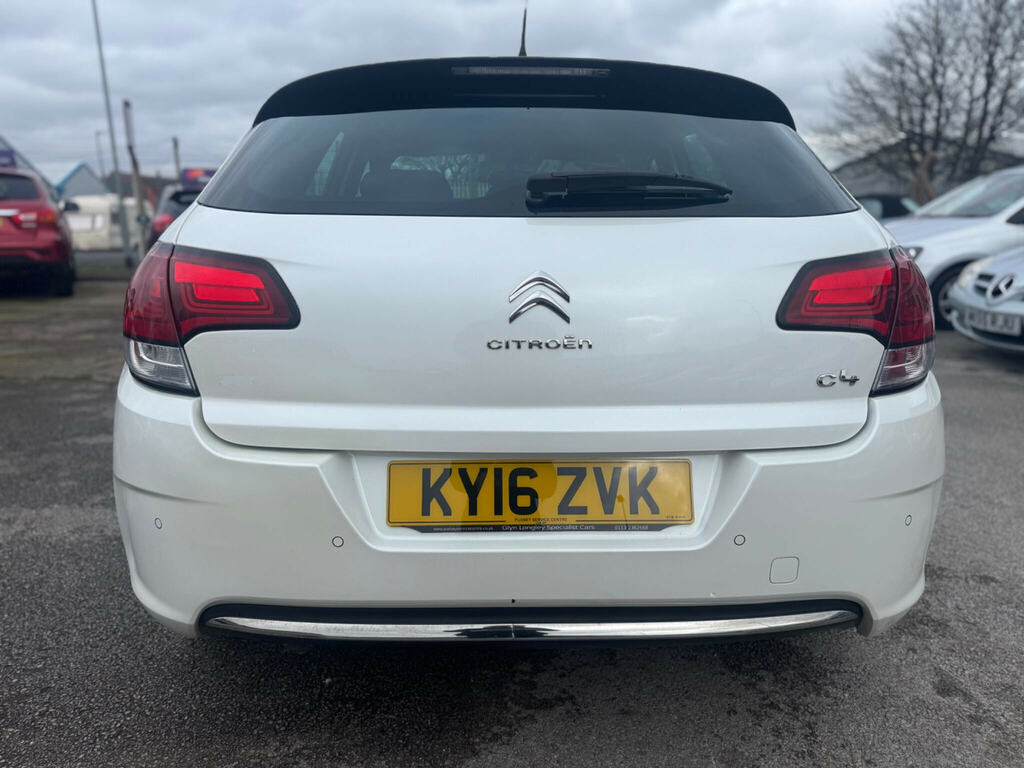 Citroen C4 1.6 Bluehdi Flair Eat6 Euro 6 Ss White #6