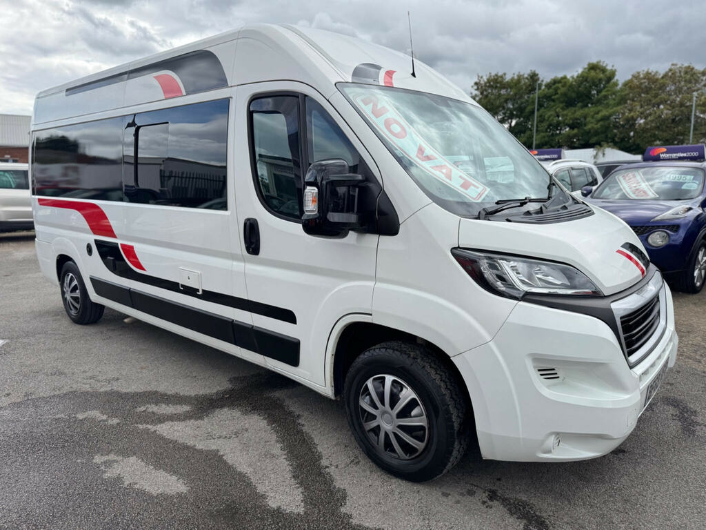 Peugeot Boxer 2.2 Bluehdi 335 Professional Camper Van White #2