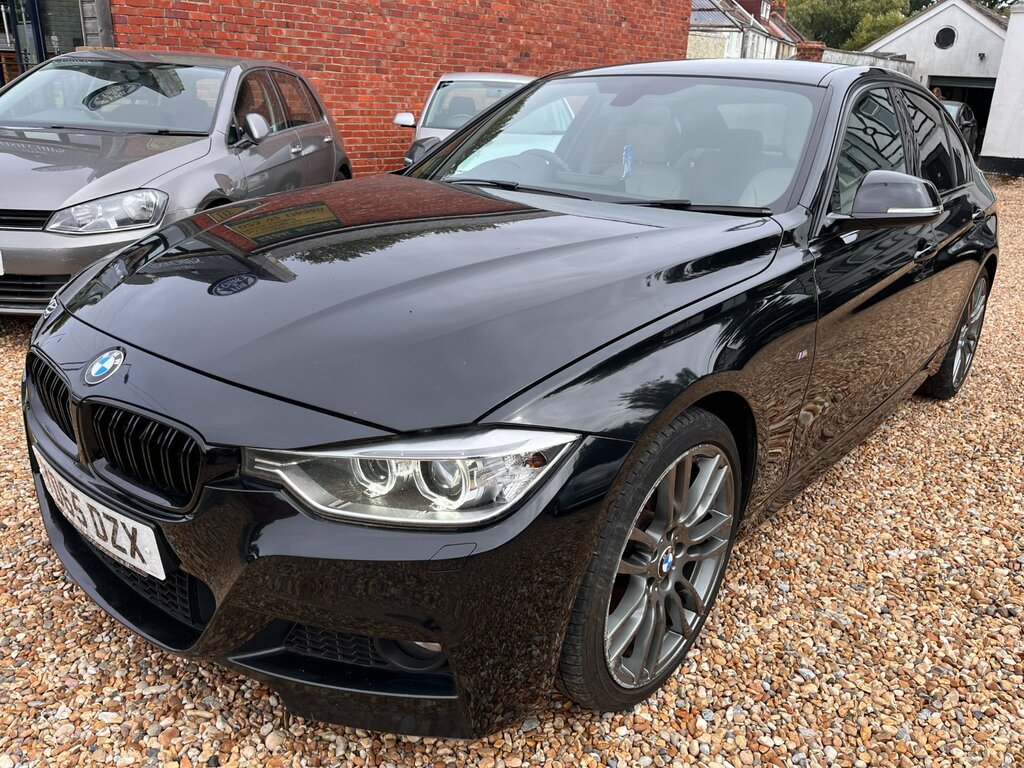 BMW 3 Series 2.0 320D Blueperformance M Sport Saloon Black