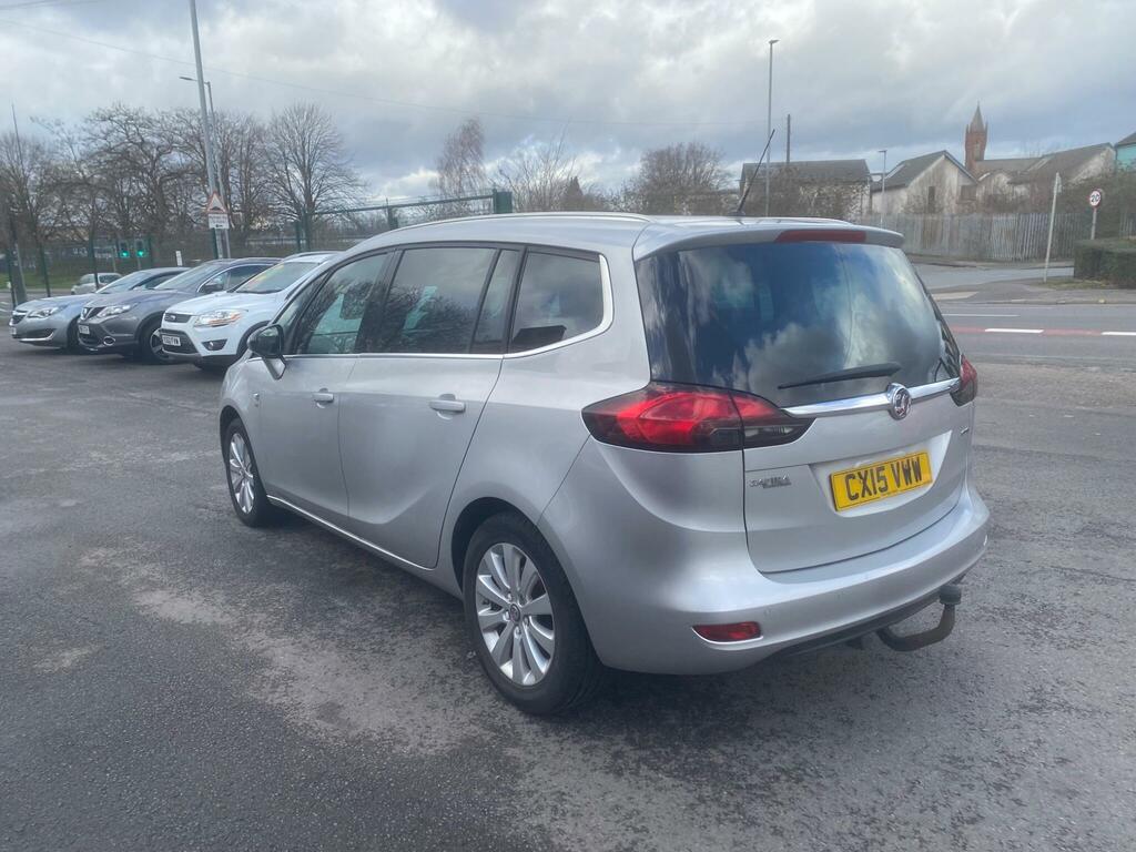 Vauxhall Zafira Tourer 2.0 Cdti Se Euro 5 Silver #4