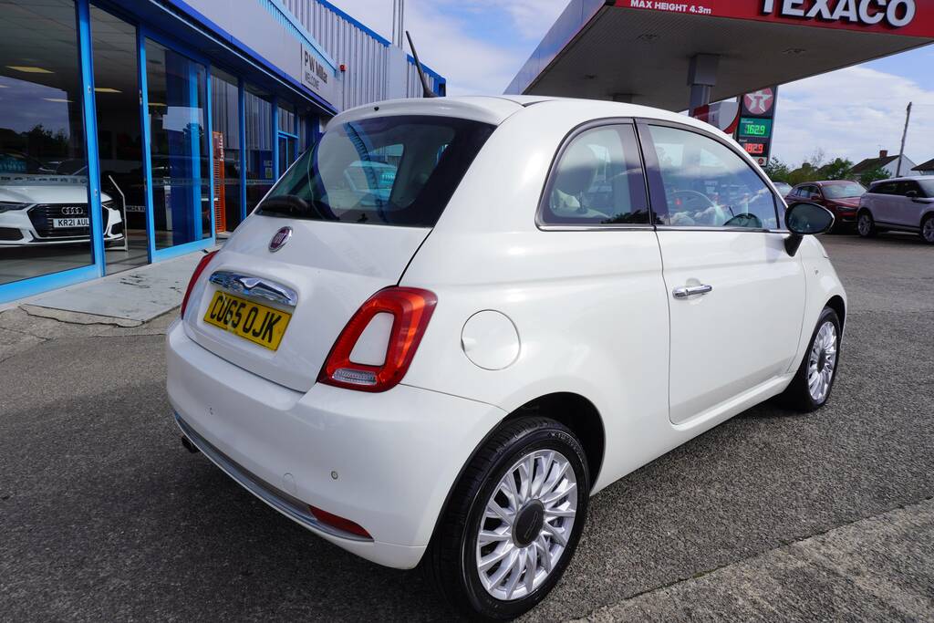 Fiat 500 1.2 Lounge Euro 6 Ss White #2