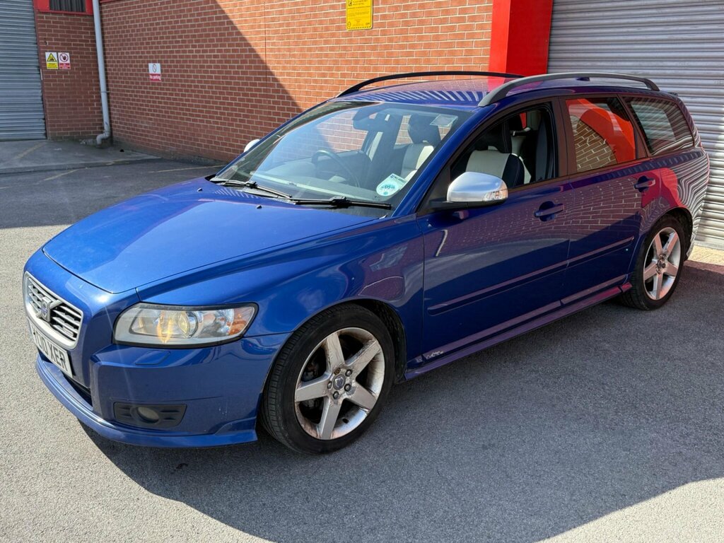 Volvo V50 1.6D Drive R-design Euro 4 Blue #6