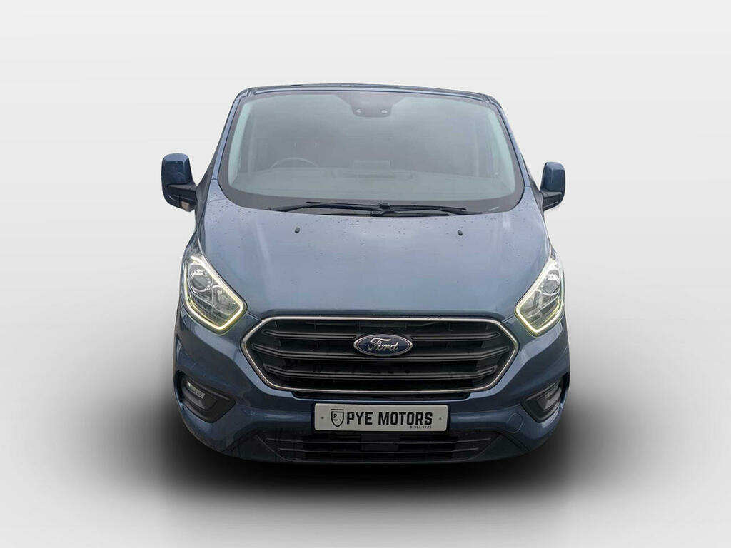 Ford Transit Custom 2.0 300 Ecoblue Limited Crew Van Double Cab Di NX72MHV Blue #2