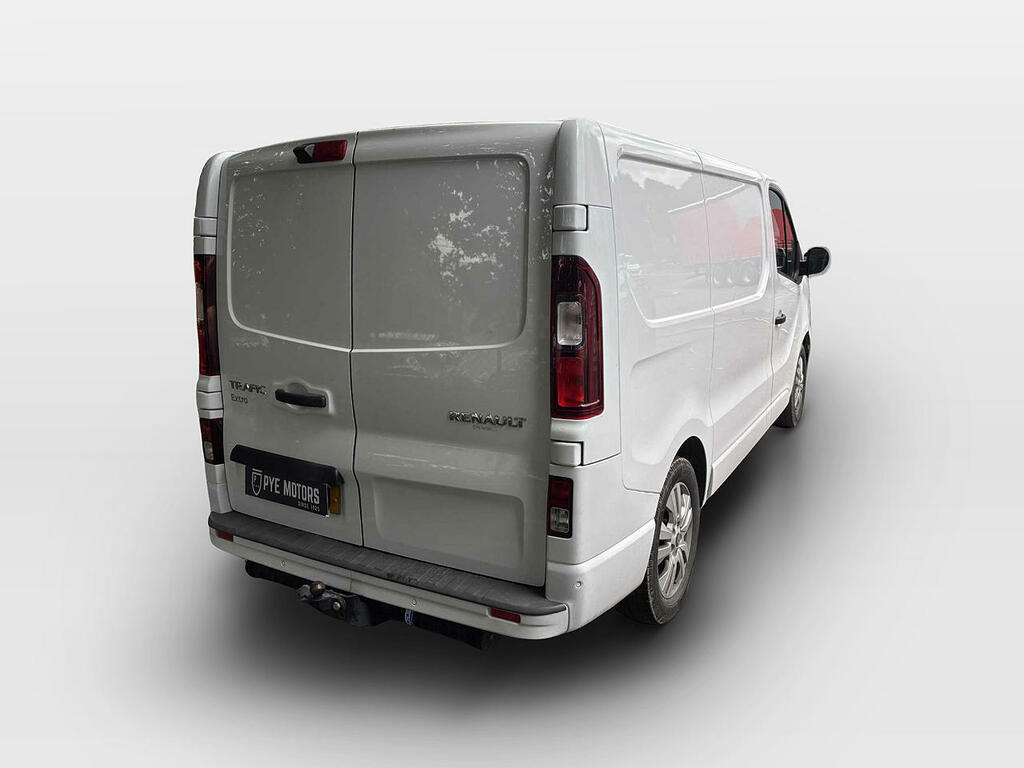 Renault Trafic 2.0 Dci Blue Sl30 Extra Panel Van Manua White #6