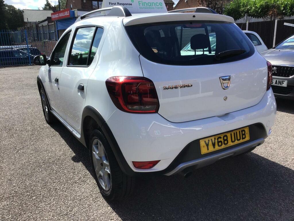Dacia Sandero Stepway Hatchback 0.9 Tce Essential Euro 6 Ss 2019 YV68UUB White #4