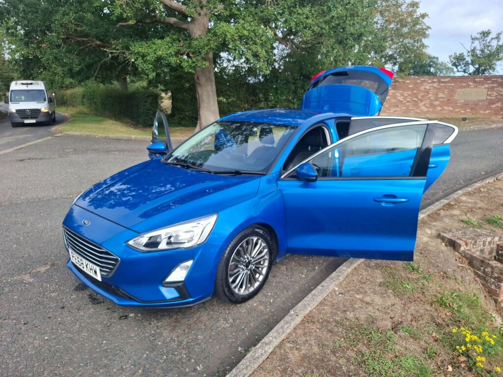 Ford Focus 1.5 Ecoblue Titanium X Euro 6 Ss PE68KHW Blue #5
