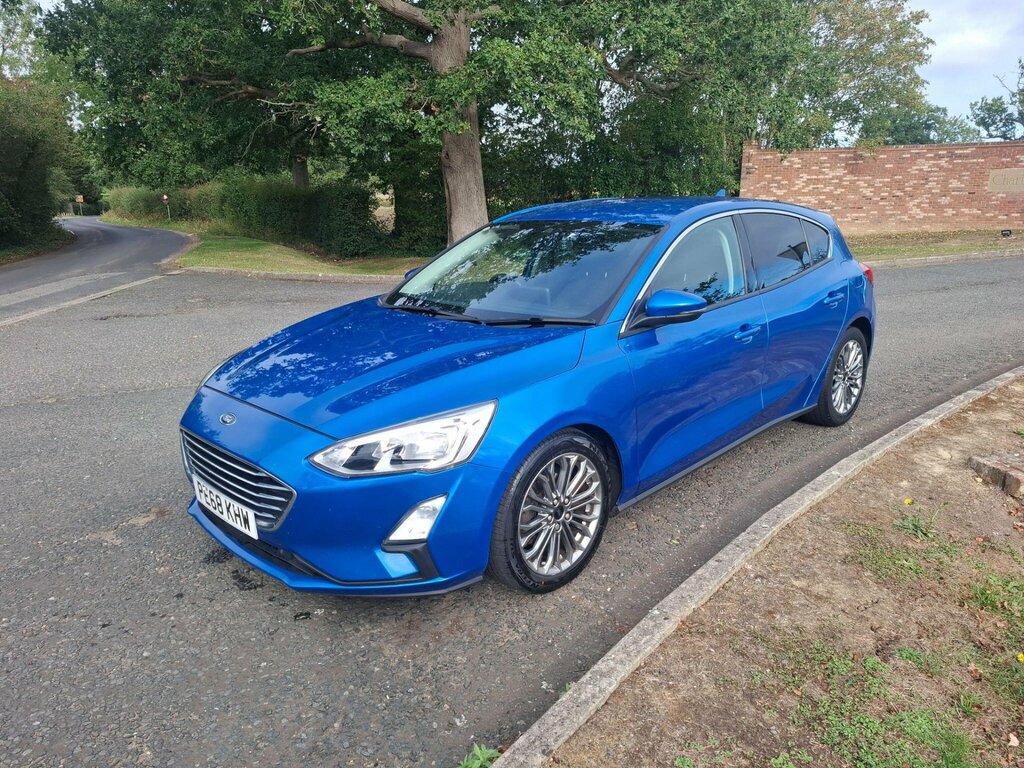 Ford Focus 1.5 Ecoblue Titanium X Euro 6 Ss PE68KHW Blue #3