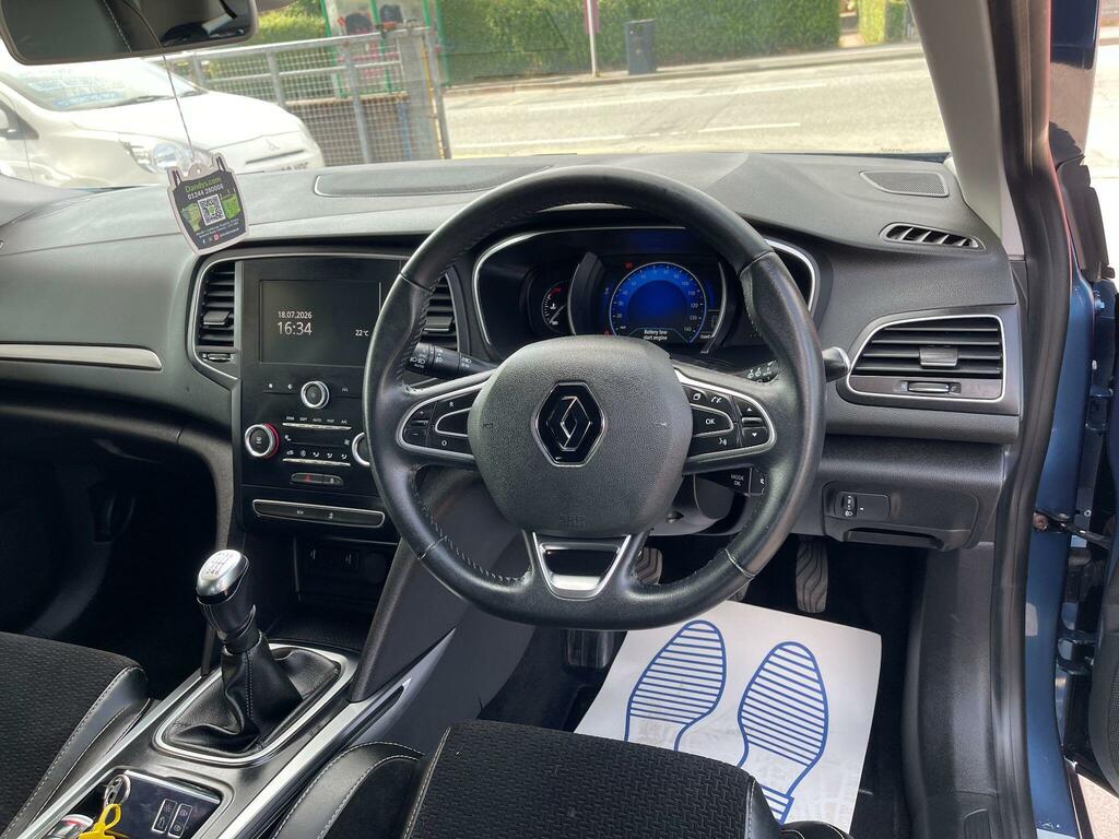 Renault Megane Hatchback 1.5 Dci Gt Line Nav Edc Euro 6 2016 Blue #7