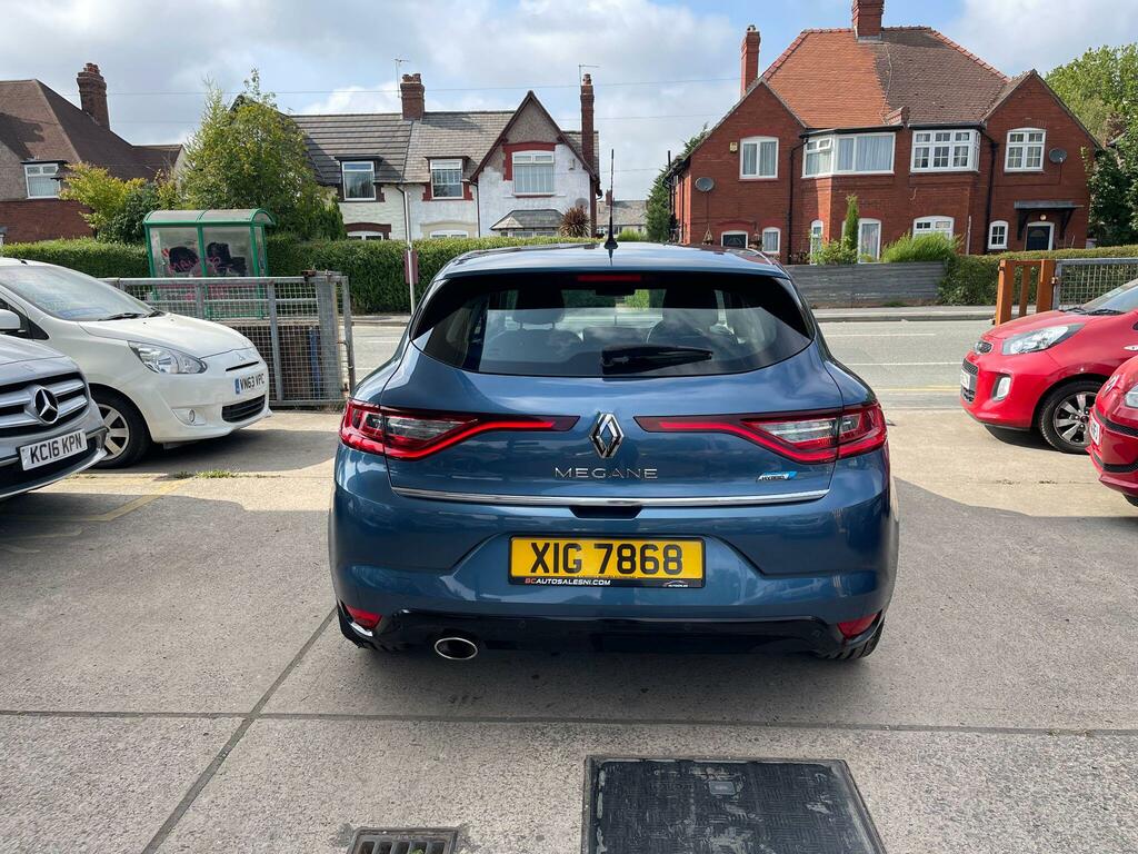 Renault Megane Hatchback 1.5 Dci Gt Line Nav Edc Euro 6 2016 Blue #15