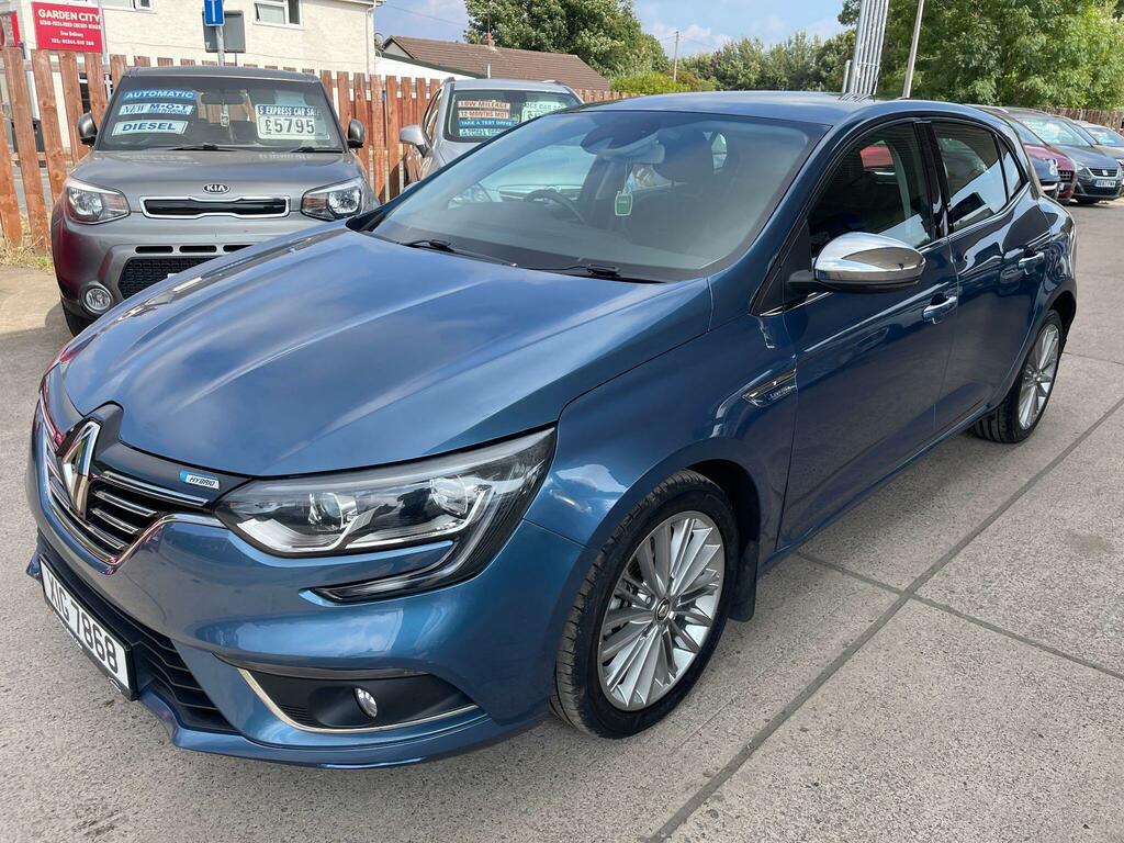 Renault Megane Hatchback 1.5 Dci Gt Line Nav Edc Euro 6 2016 Blue #20