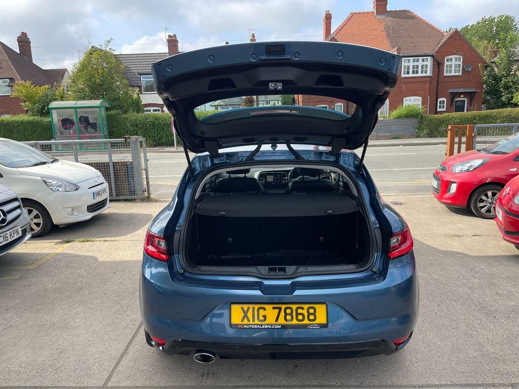 Renault Megane Hatchback 1.5 Dci Gt Line Nav Edc Euro 6 2016 Blue #14