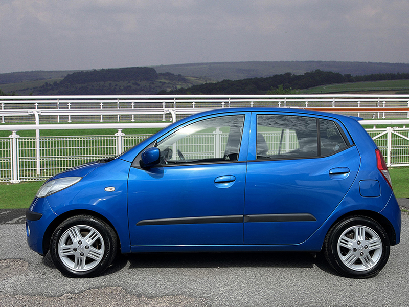 Hyundai I10 Style DE09URO Blue #4