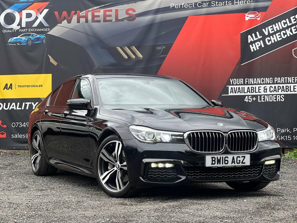 BMW 7 Series 3.0 730D M Sport Euro 6 Ss Black