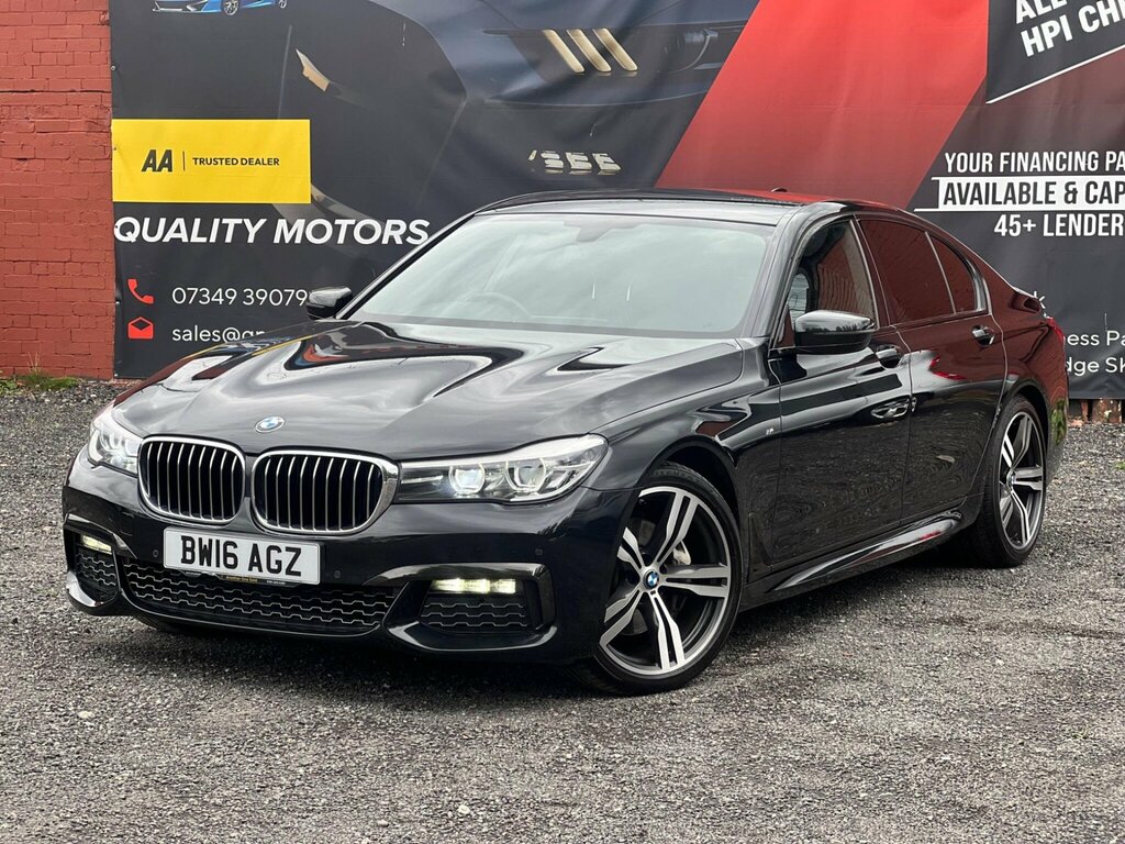 BMW 7 Series  Black #8