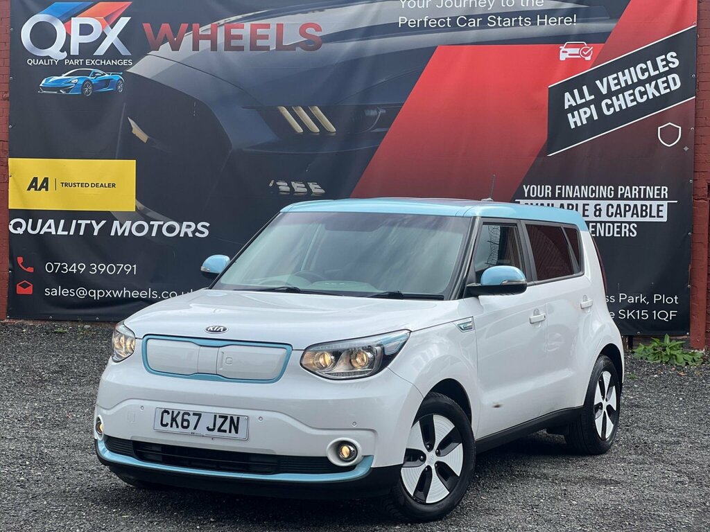 Kia Soul 30Kwh Ev White #2