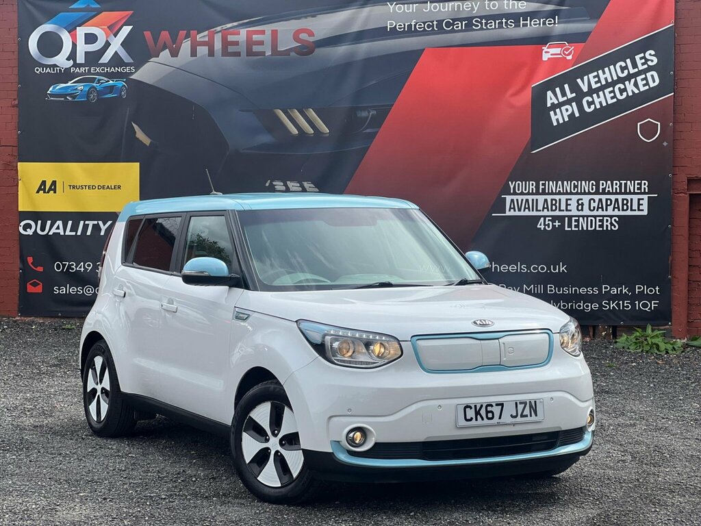 Kia Soul 30Kwh Ev White #5