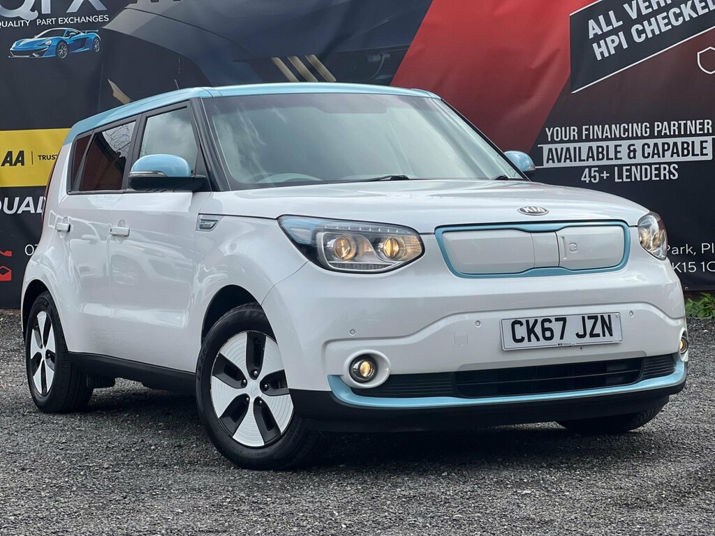 Kia Soul 30Kwh Ev White #6