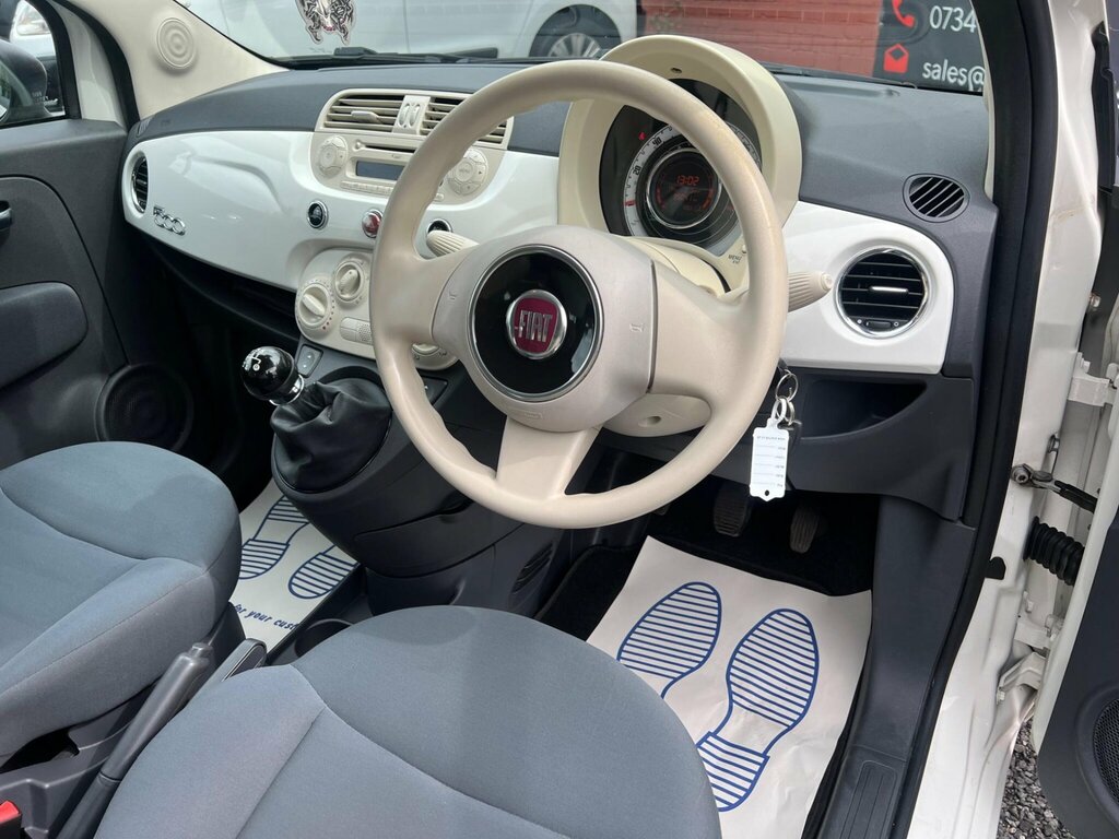 Fiat 500 Pop White #19