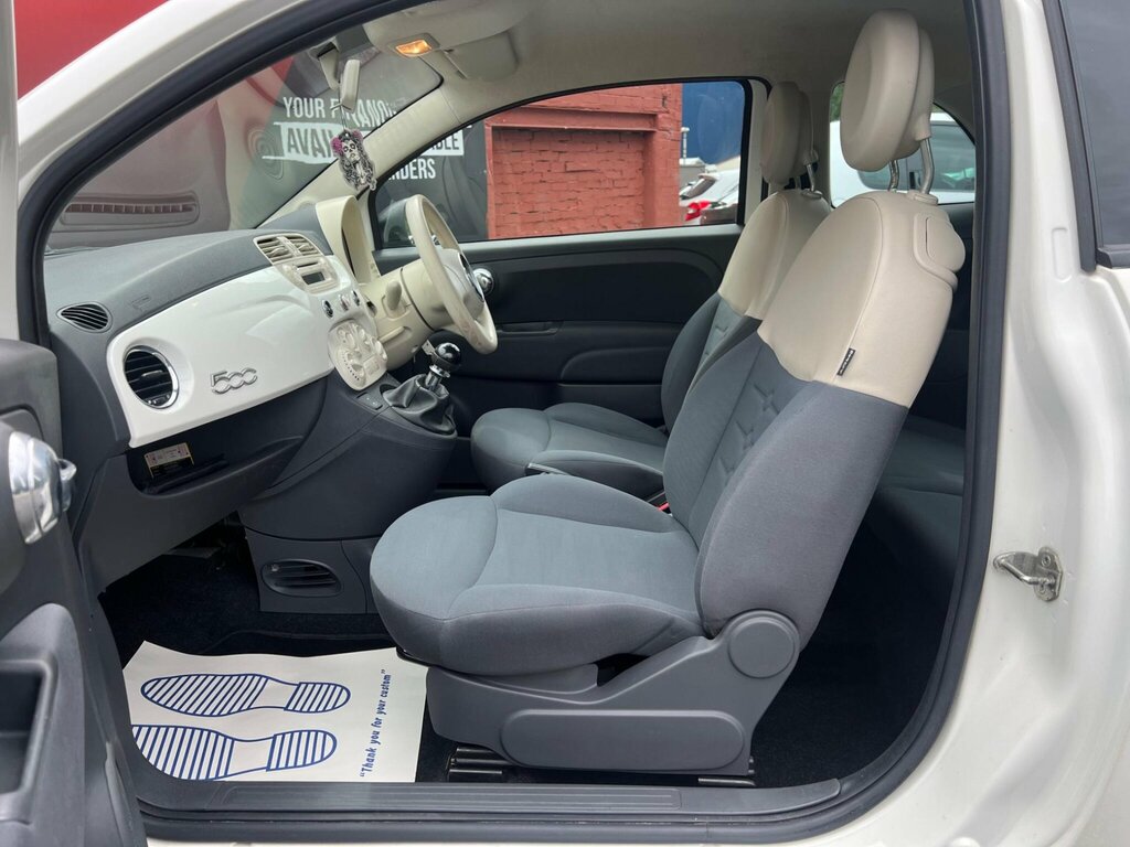 Fiat 500 Pop White #18