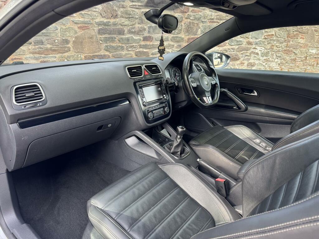 Volkswagen Scirocco Gt White #16