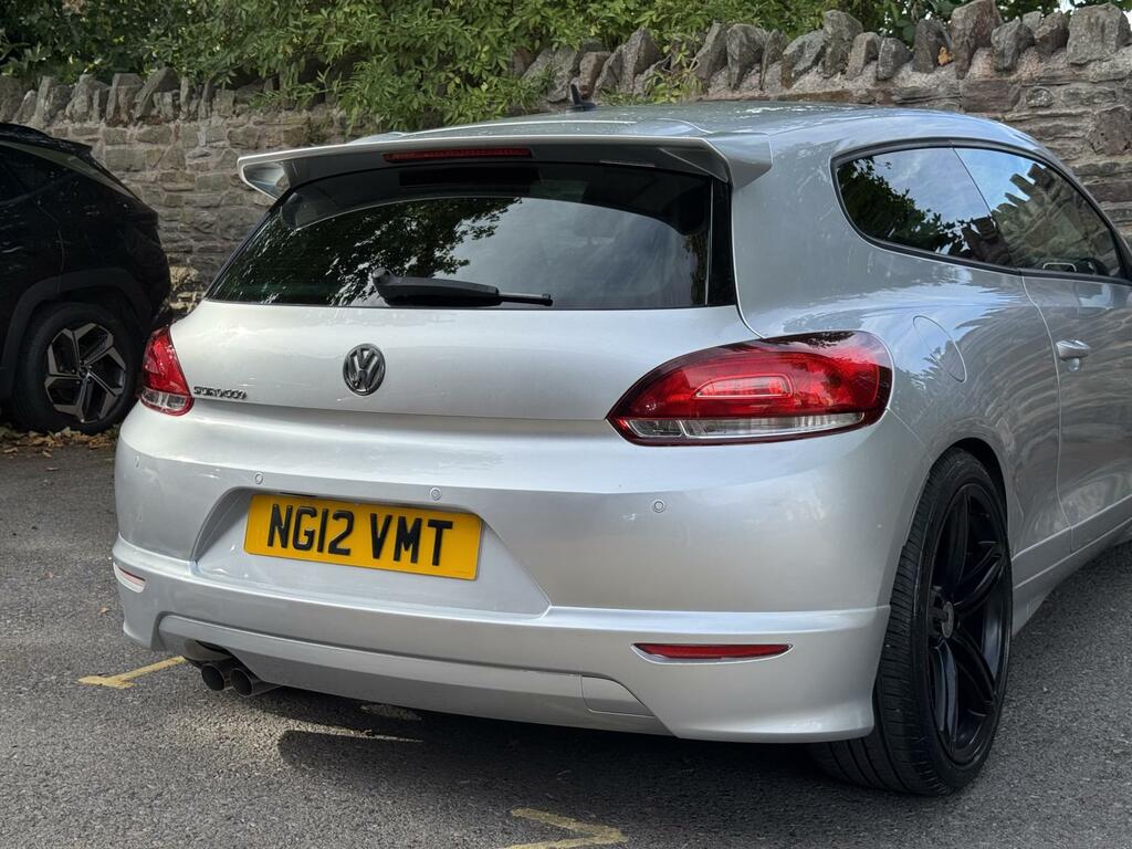 Volkswagen Scirocco Gt White #11