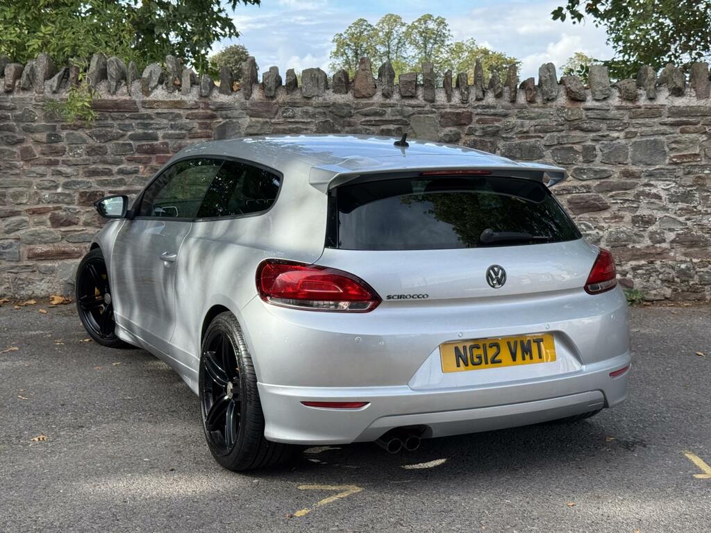 Volkswagen Scirocco Gt White #7