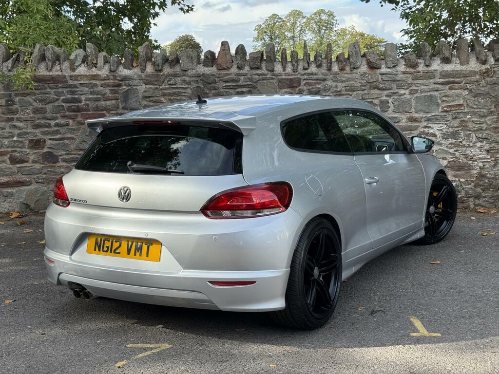 Volkswagen Scirocco Gt White #9