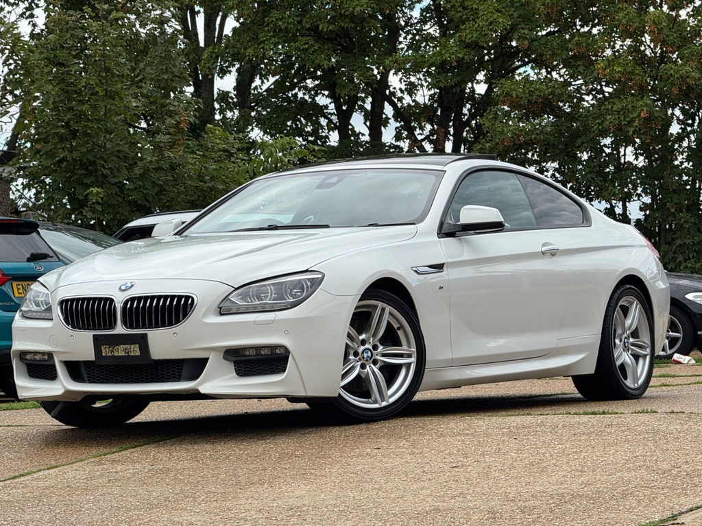 BMW 6 Series Gran Coupe Bmw 640I M-sport Coupe 3.0L Euro 6, White #3