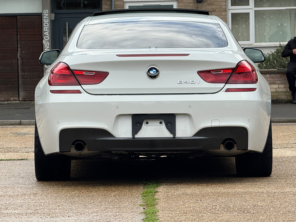 BMW 6 Series Gran Coupe Bmw 640I M-sport Coupe 3.0L Euro 6, White #5