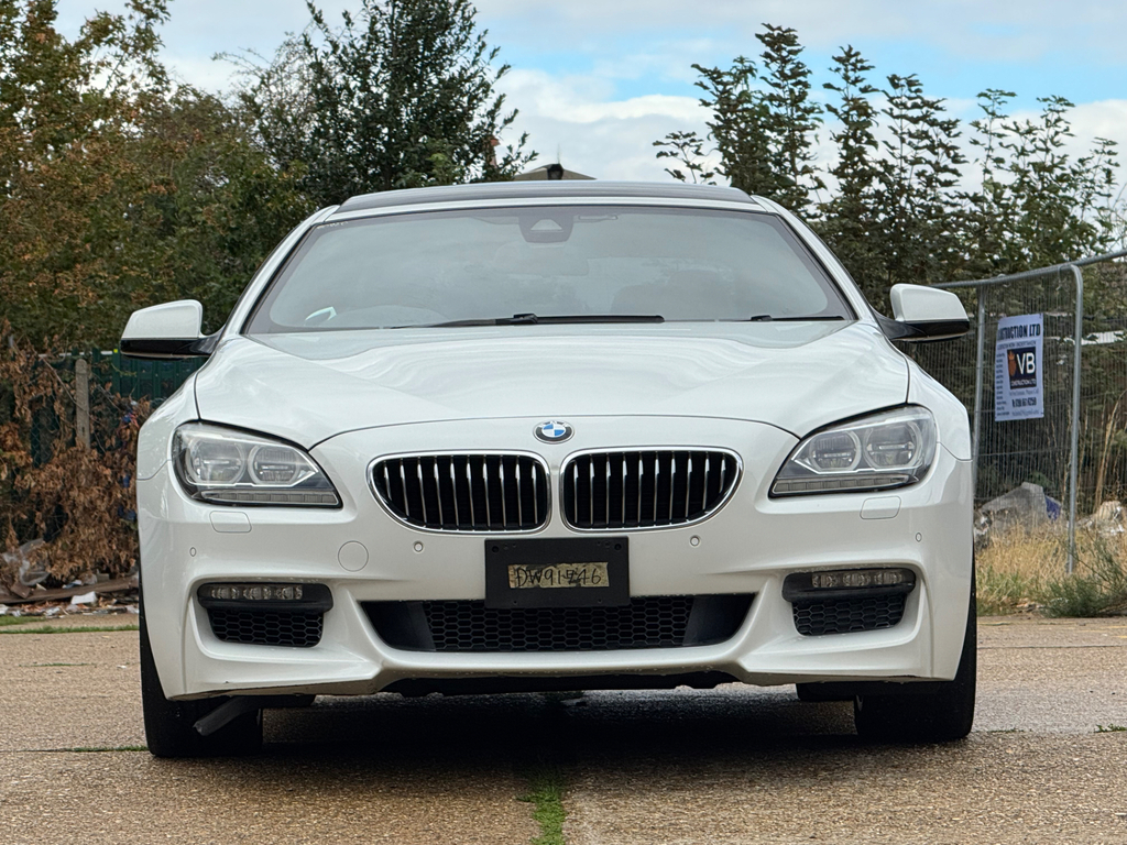 BMW 6 Series Gran Coupe Bmw 640I M-sport Coupe 3.0L Euro 6, White #2