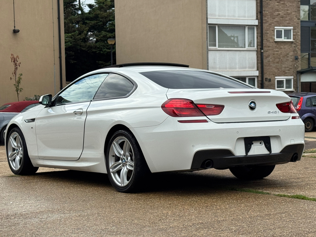 BMW 6 Series Gran Coupe Bmw 640I M-sport Coupe 3.0L Euro 6, White #4