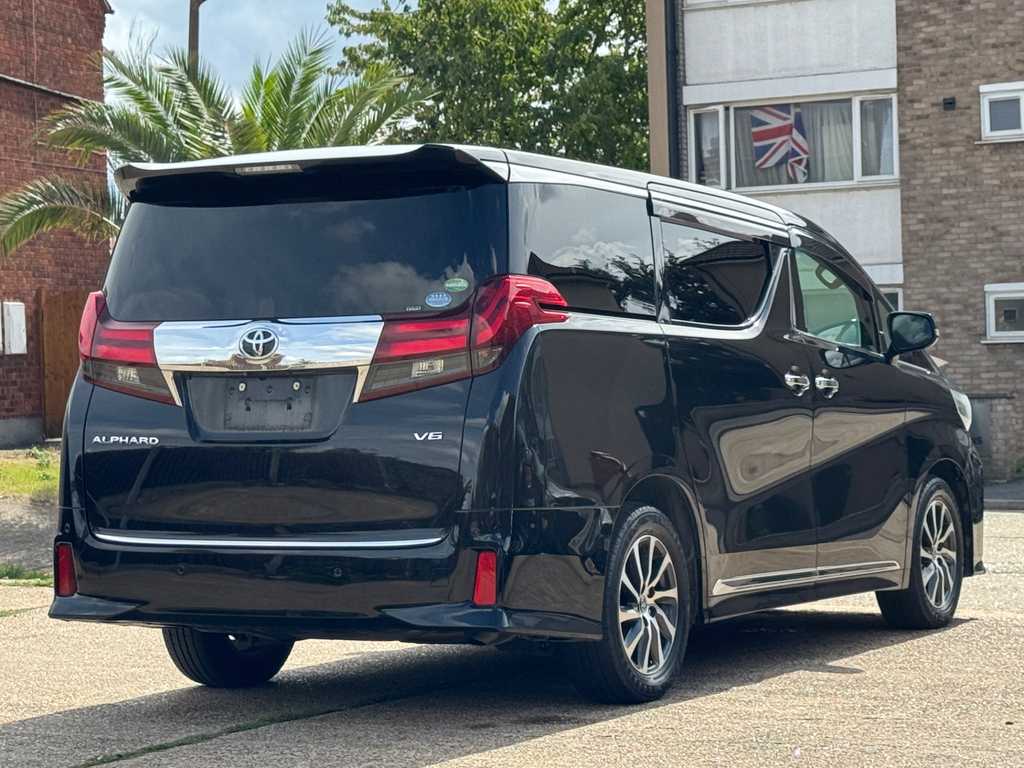 Toyota Alphard Mpv Black #6