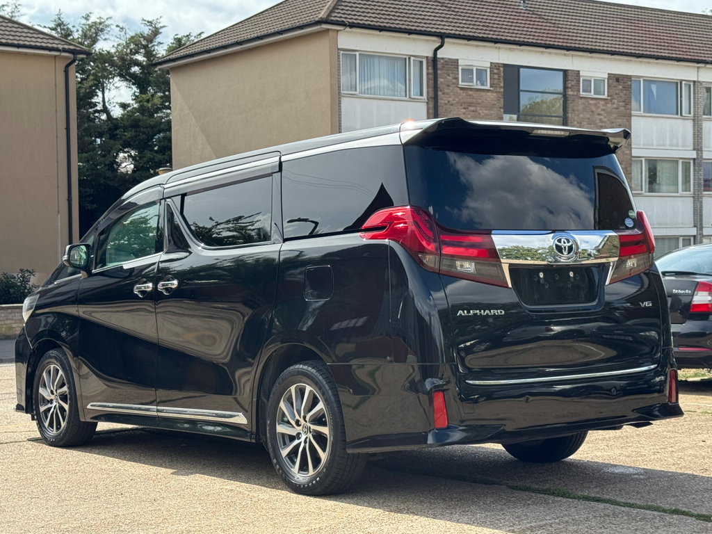Toyota Alphard Mpv Black #4