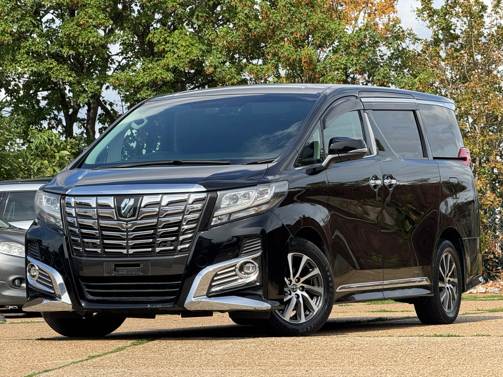 Toyota Alphard Mpv Black #3