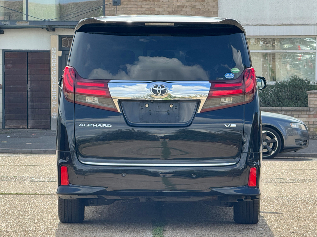 Toyota Alphard Mpv Black #5